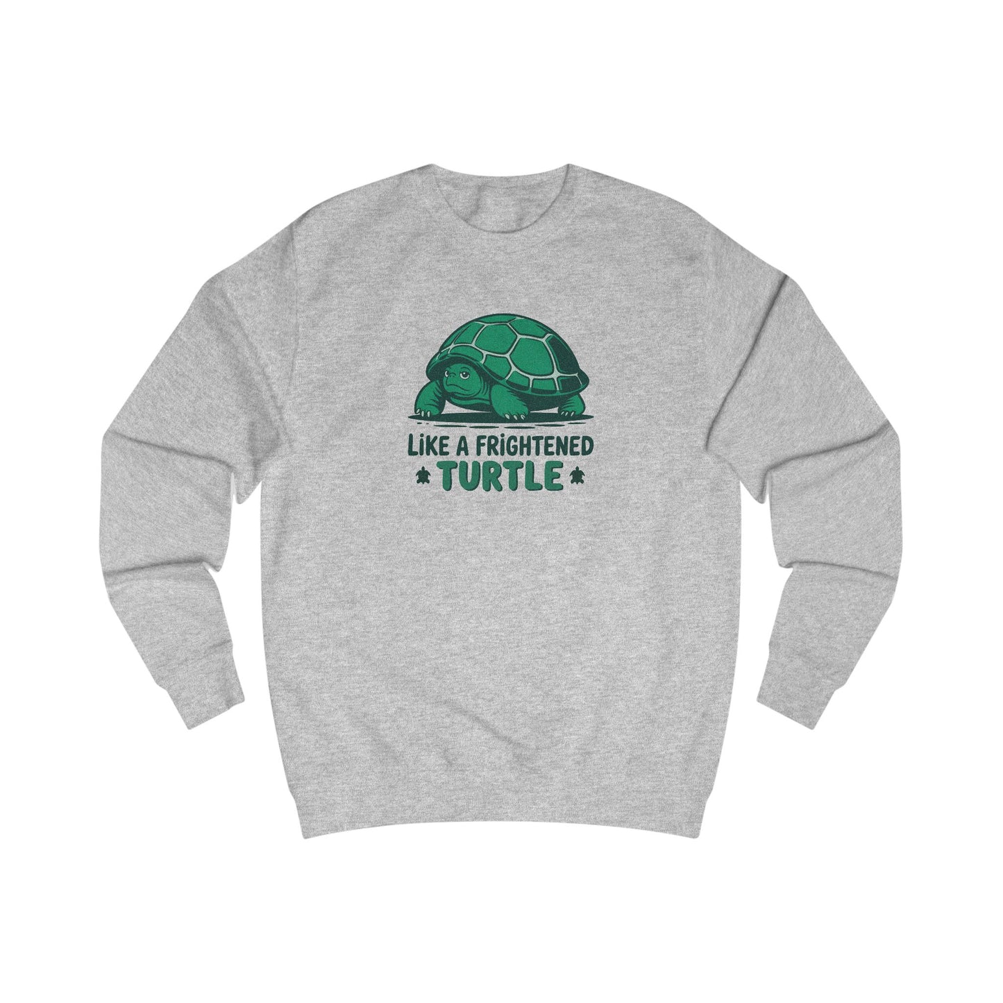 Like a Frightened Turtle — George Costanza Shrinkage Retro Sweatshirt (Light)