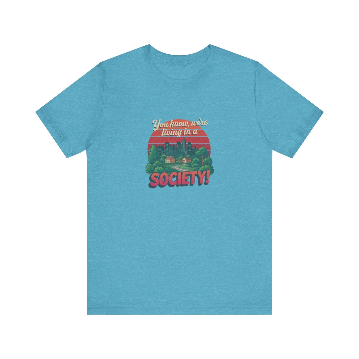We’re Living in a Society! — Seinfeld Retro Tee (Light)