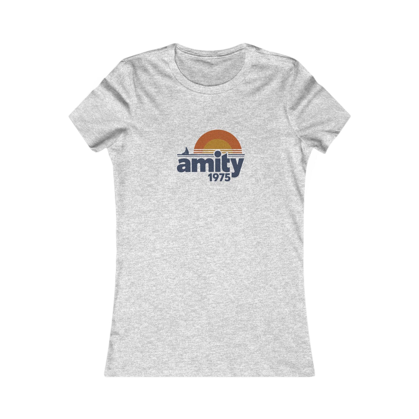 Amity Island 1975 — Jaws-Inspired Retro Women's Tee (Light)