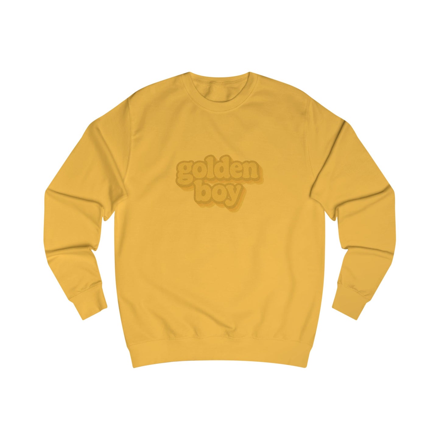 Golden Boy (Jerry's Favorite Shirt) — Seinfeld Retro Sweatshirt (Dark)