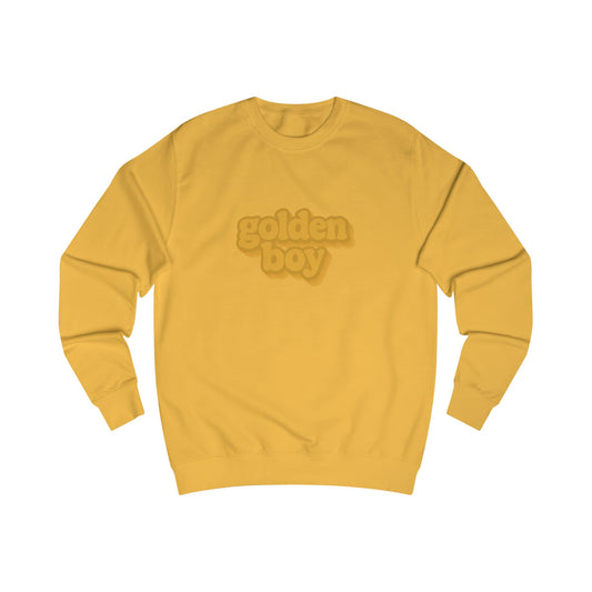 Golden Boy (Jerry's Favorite Shirt) — Seinfeld Retro Sweatshirt (Dark)