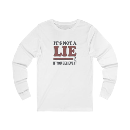It’s Not a Lie, If You Believe It — George Costanza Retro Long Sleeve (Light)