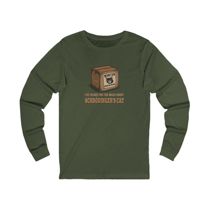 Schrödinger’s Cat — Big Bang Theory Retro Long Sleeve (Dark)