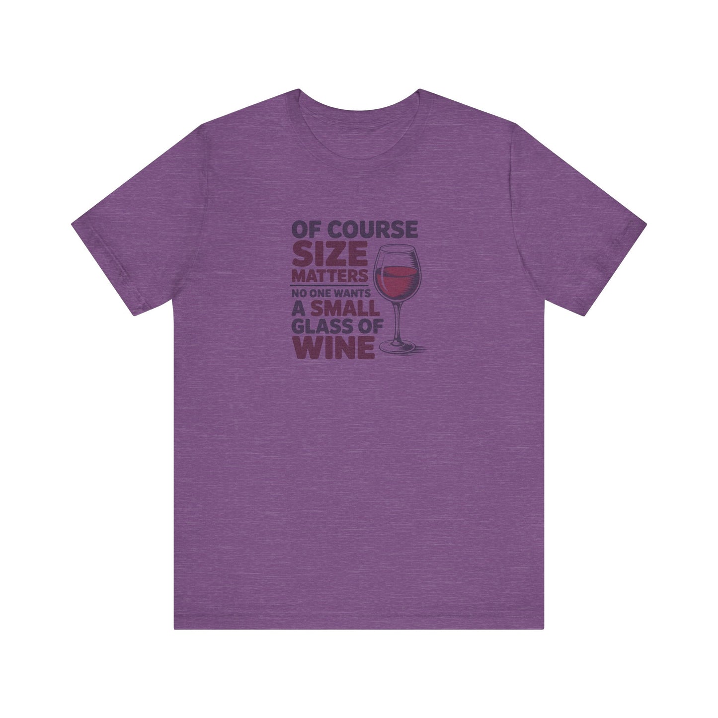 Big Glass Energy — Wine Lover Retro Tee (Light)