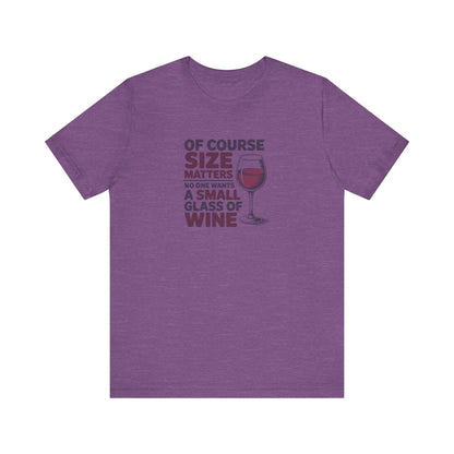 Big Glass Energy — Wine Lover Retro Tee (Light)