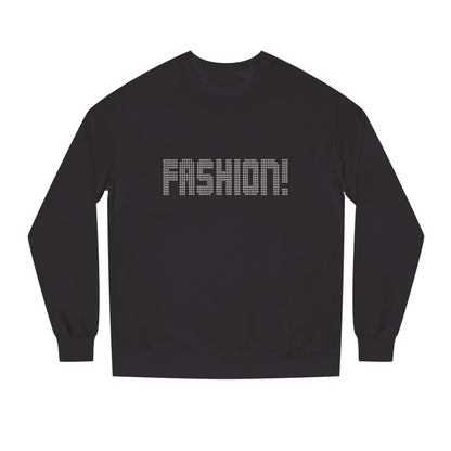 FASHION! — Psych Faux Rhinestones Retro Sweatshirt (Dark)