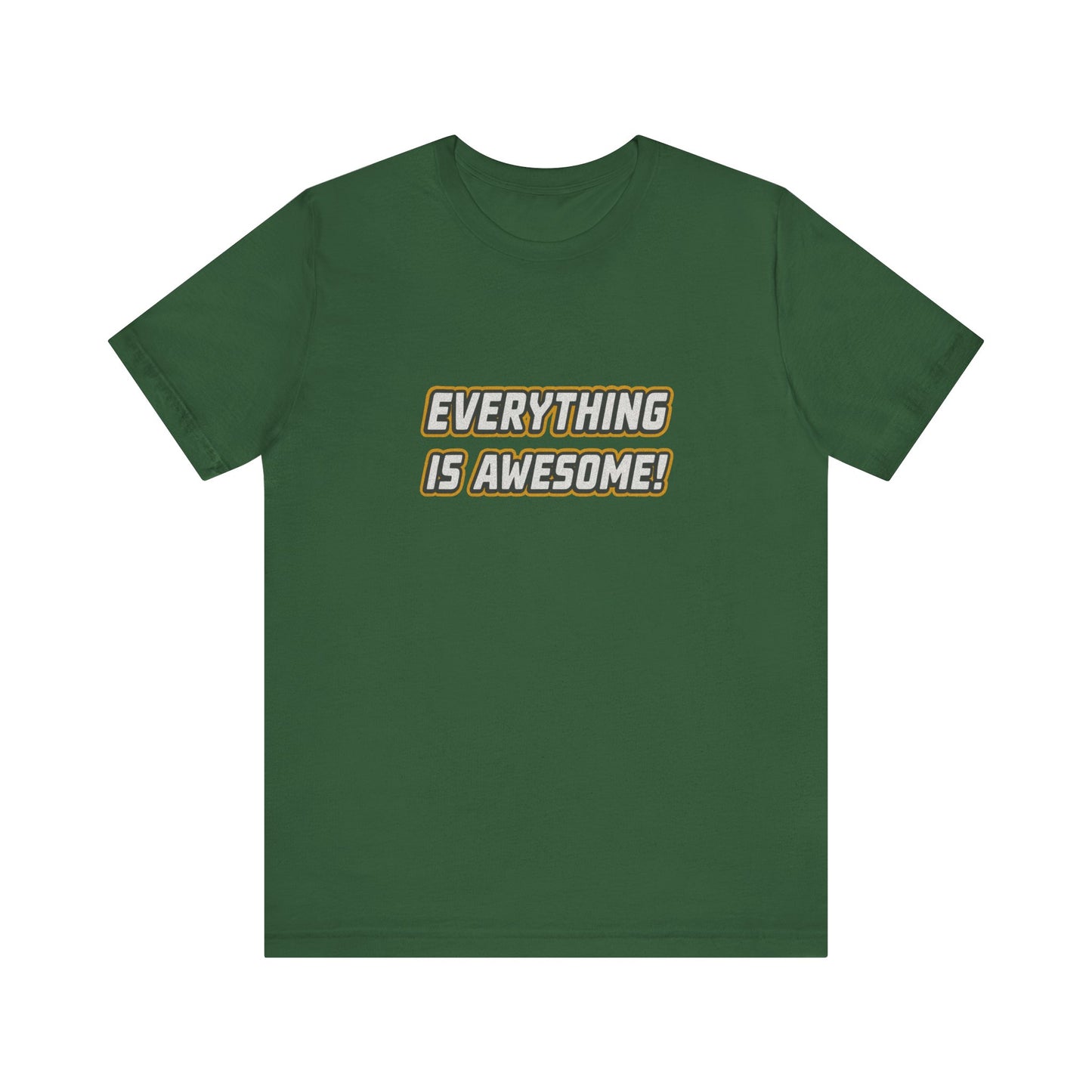 Everything is Awesome! — The LEGO Movie-Inspired Retro Tee (Dark)