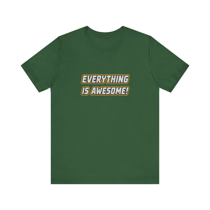 Everything is Awesome! — The LEGO Movie-Inspired Retro Tee (Dark)
