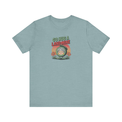 Go Hug a Land Mine — Dorothy Zbornak Retro Tee (Light)