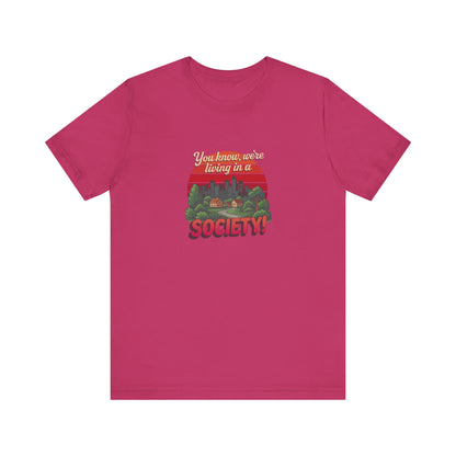 We’re Living in a Society! — Seinfeld Retro Tee (Light)