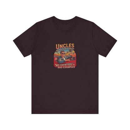 Uncles Are Not Useless (Bad Examples) — Retro Tee (Dark)
