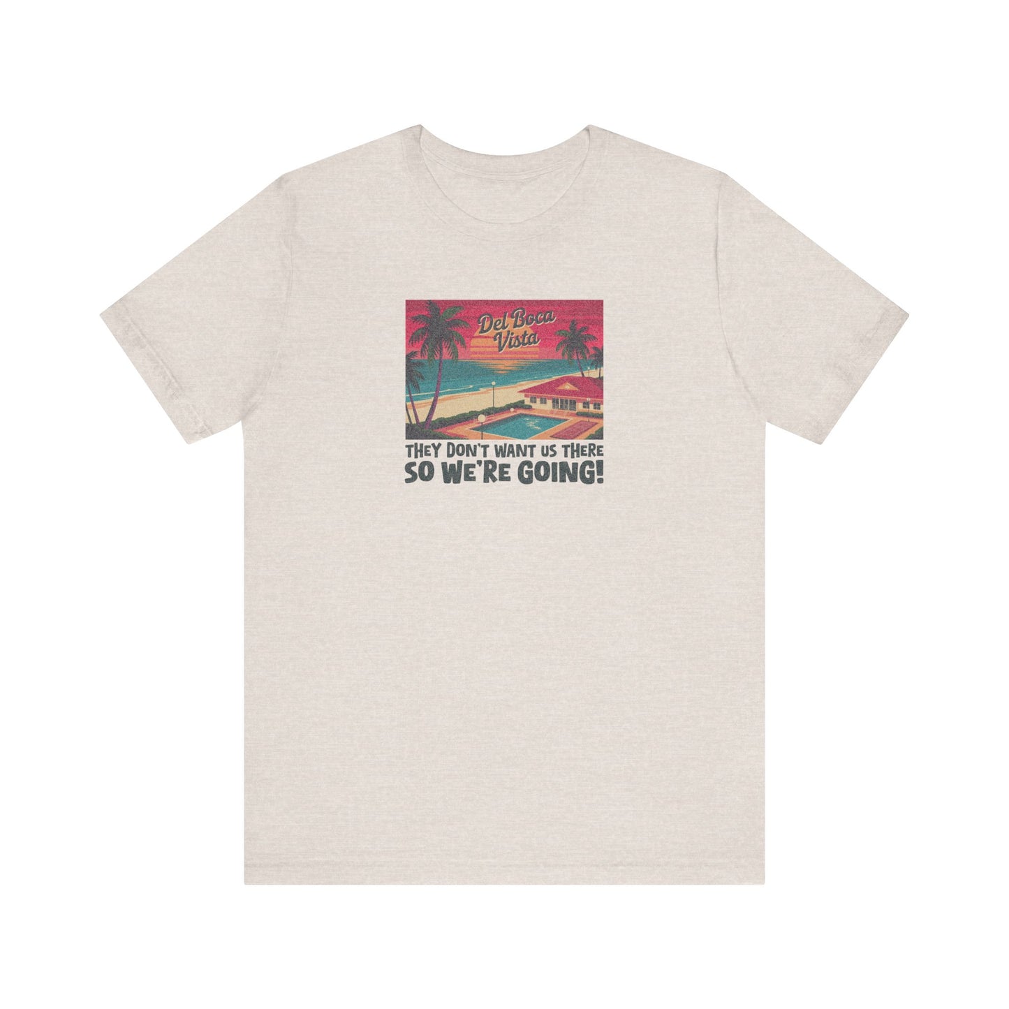 Del Boca Vista (We’re Going!) — Seinfeld Retro Tee (Light)