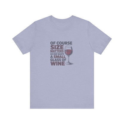 Big Glass Energy — Wine Lover Retro Tee (Light)