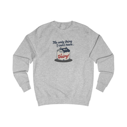 Can’t Have Dairy — Friends Jill Green Retro Sweatshirt (Light)