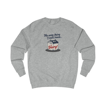 Can’t Have Dairy — Friends Jill Green Retro Sweatshirt (Light)