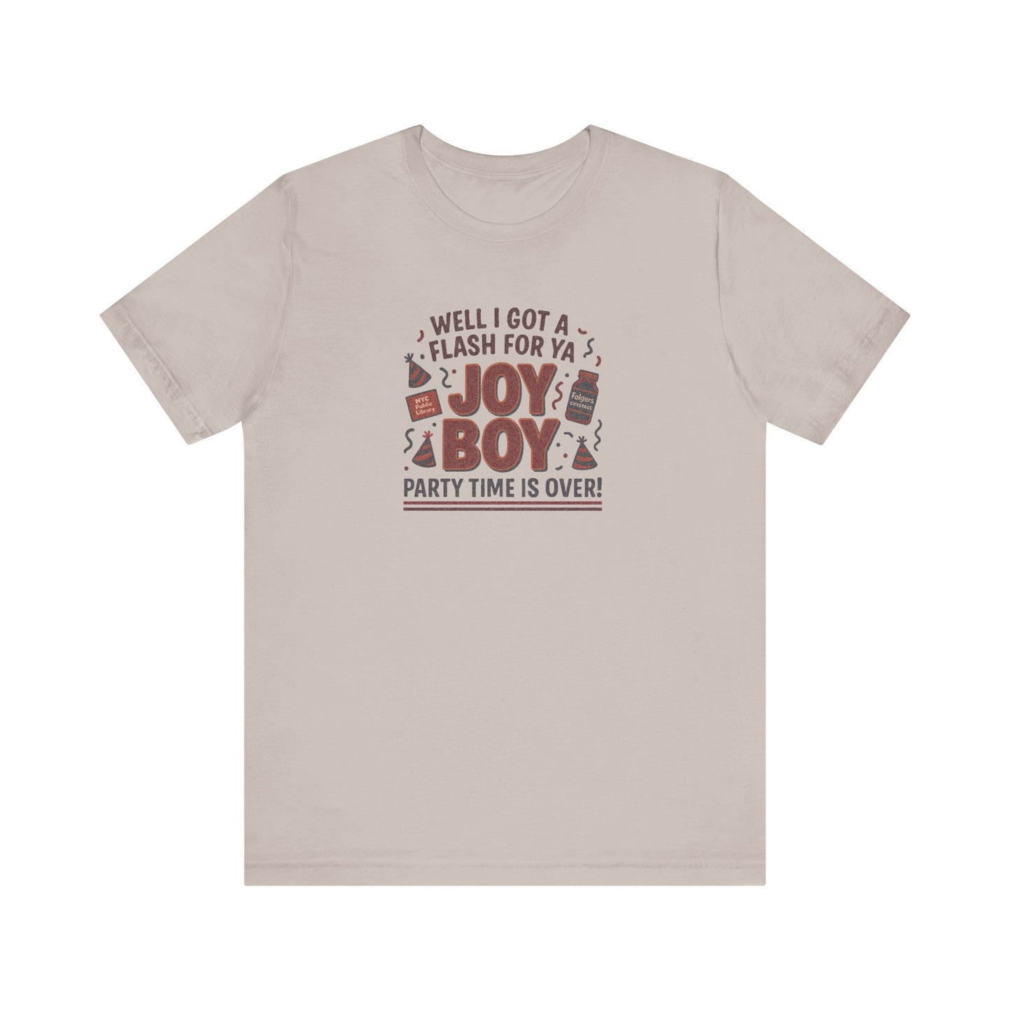 Joy Boy — Seinfeld Library Investigator Retro Tee (Light)