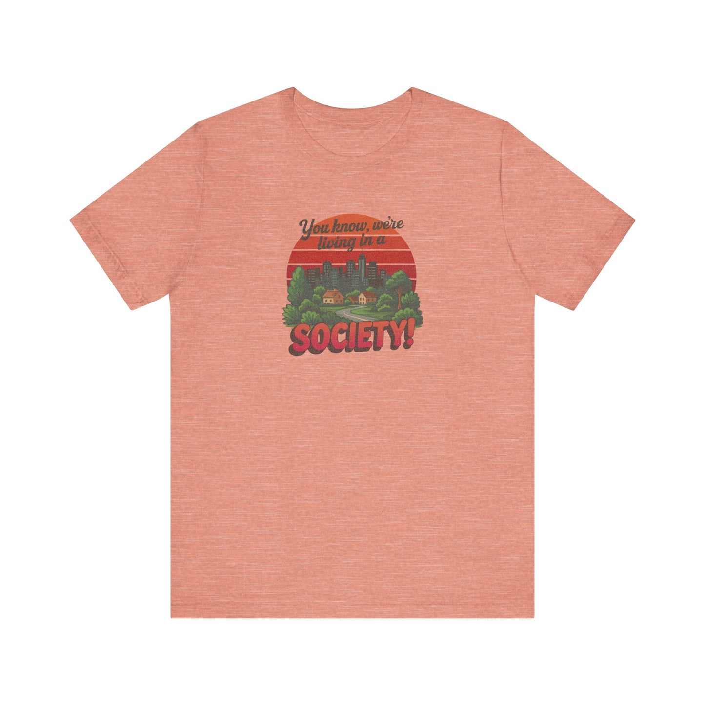 We’re Living in a Society! — Seinfeld Retro Tee (Light)
