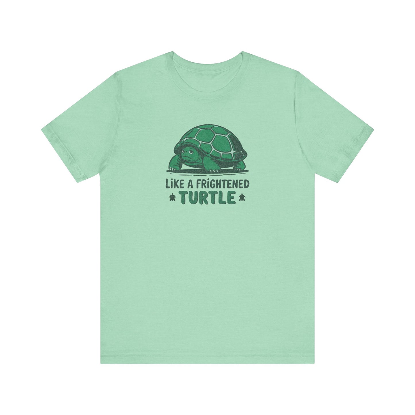 Like a Frightened Turtle — George Costanza Shrinkage Retro Tee (Light)