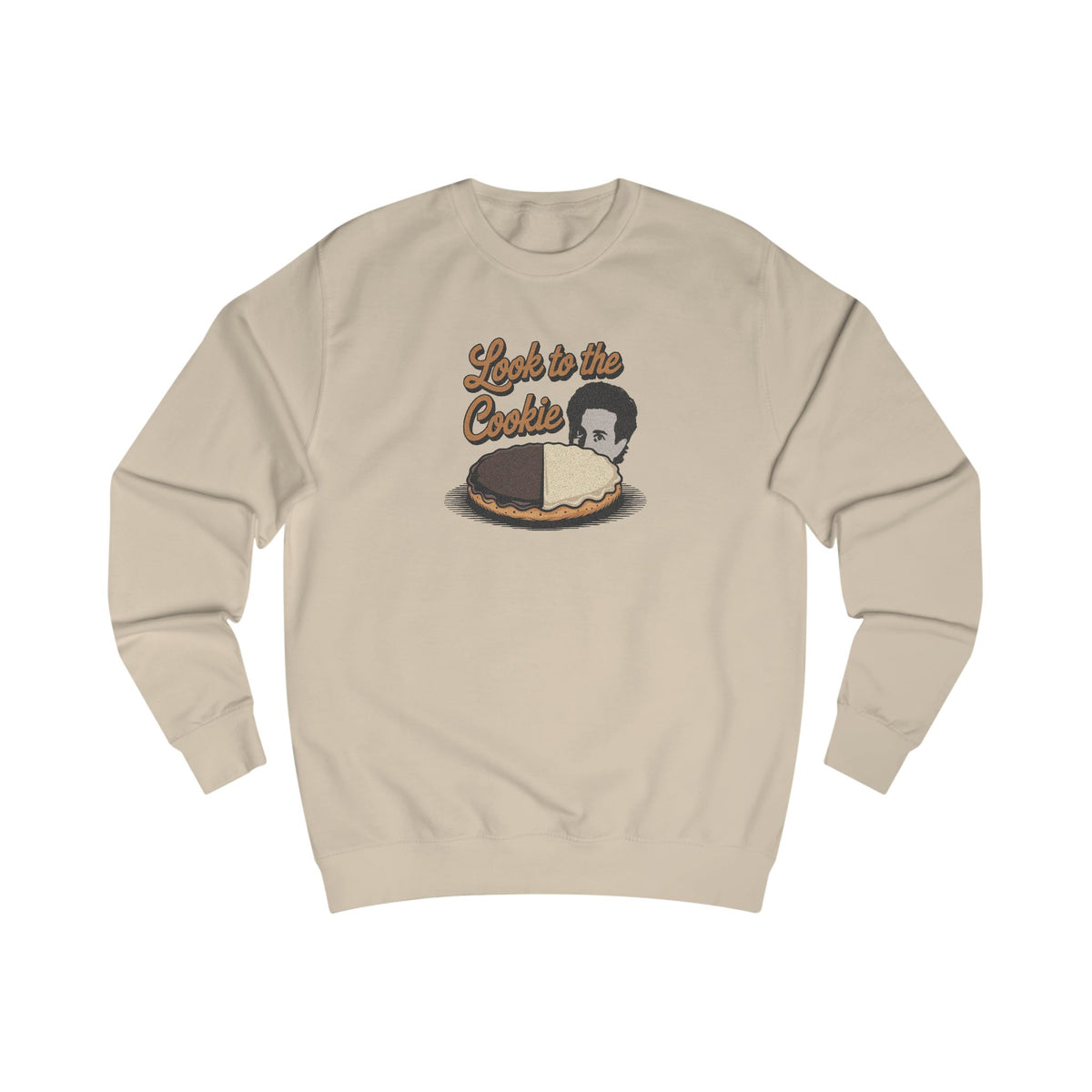 Look to the (Black-and-White) Cookie — Seinfeld Retro Sweatshirt (Light)