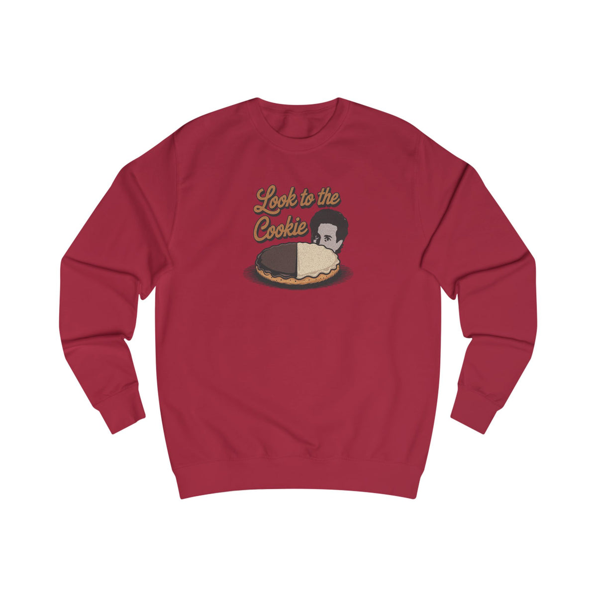 Look to the (Black-and-White) Cookie — Seinfeld Retro Sweatshirt (Light)