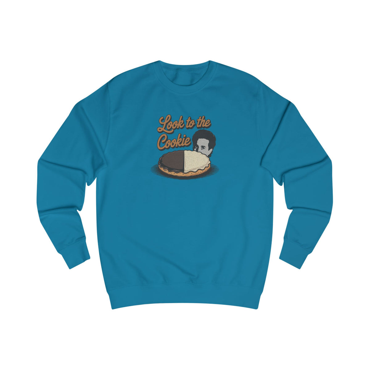 Look to the (Black-and-White) Cookie — Seinfeld Retro Sweatshirt (Light)