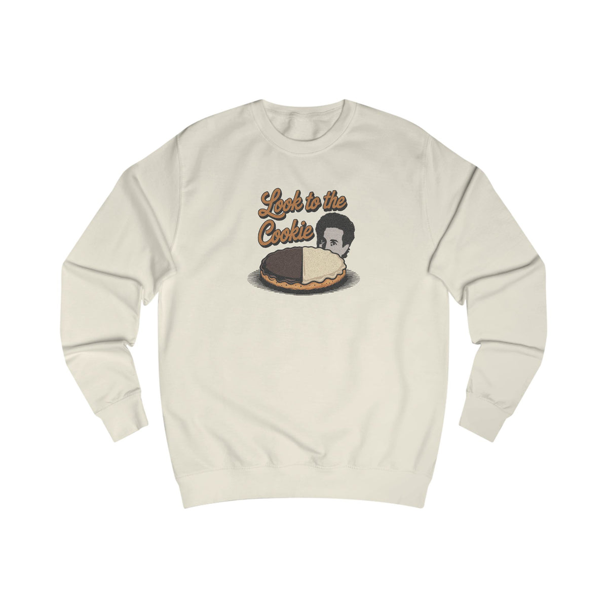 Look to the (Black-and-White) Cookie — Seinfeld Retro Sweatshirt (Light)
