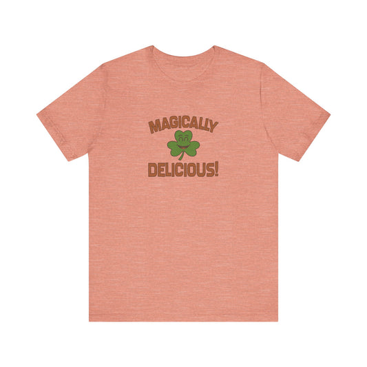 Magically Delicious — St. Patrick’s Retro Tee (Light)