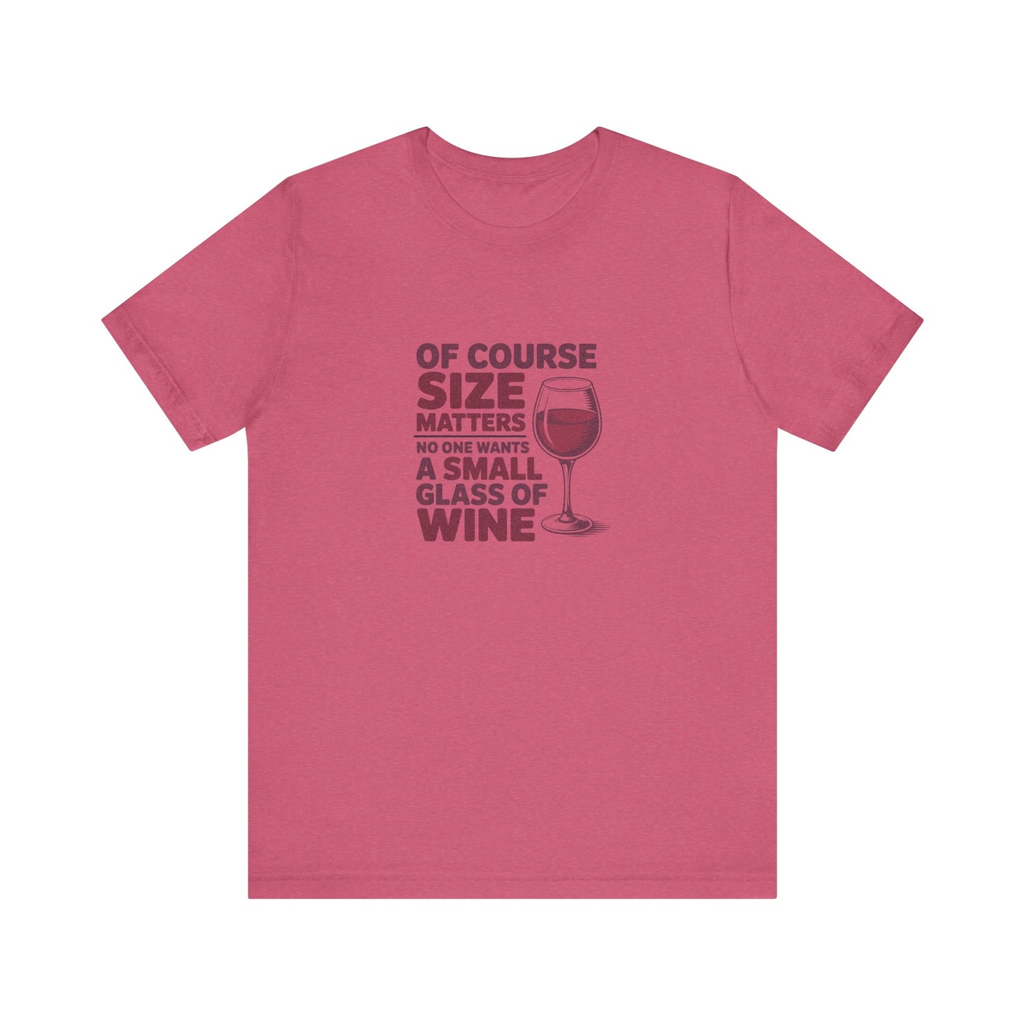 Big Glass Energy — Wine Lover Retro Tee (Light)