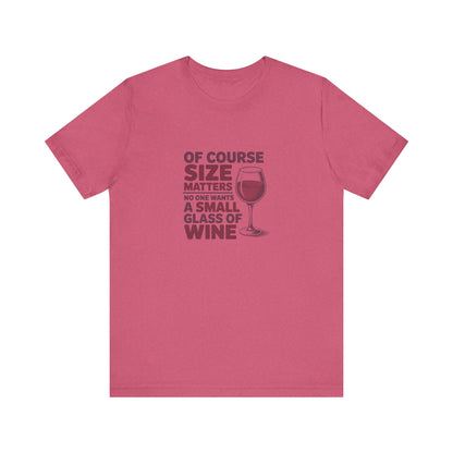 Big Glass Energy — Wine Lover Retro Tee (Light)