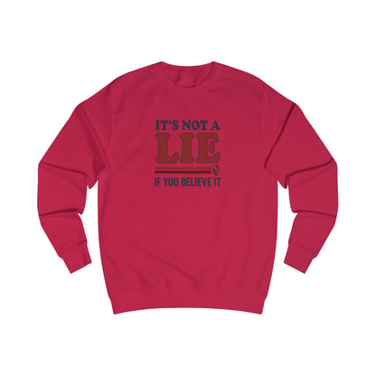 It’s Not a Lie, If You Believe It — George Costanza Retro Sweatshirt (Light)