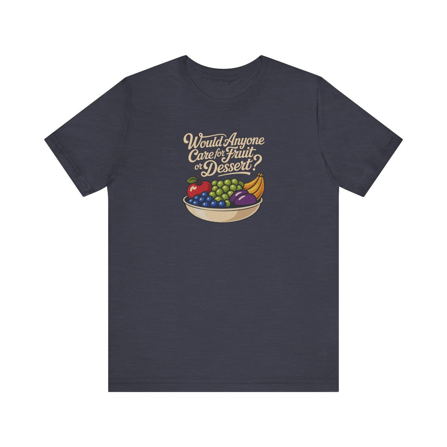 Would Anyone Care for Fruit or Dessert? — Clue Retro Tee (Dark)