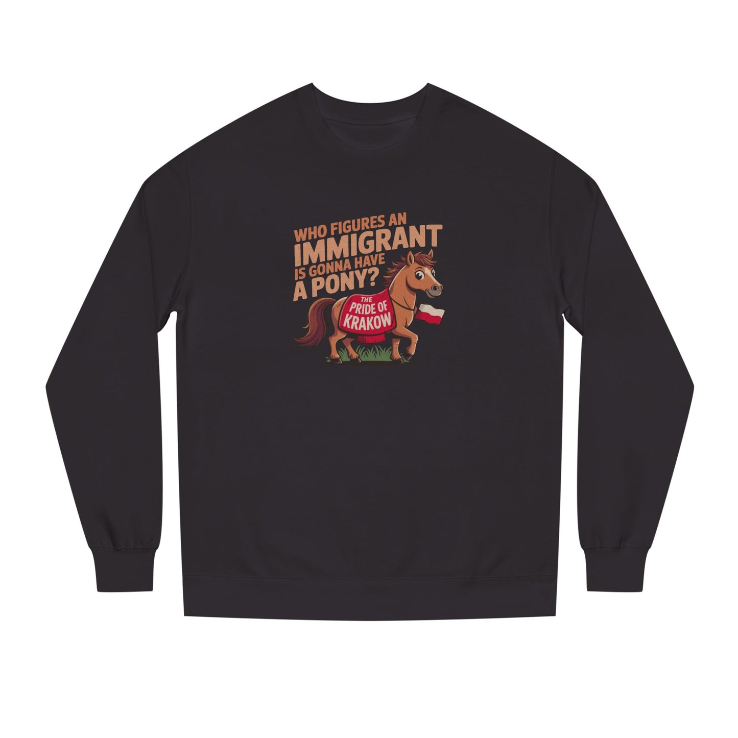 The Pride of Krakow — Seinfeld Retro Sweatshirt (Dark)