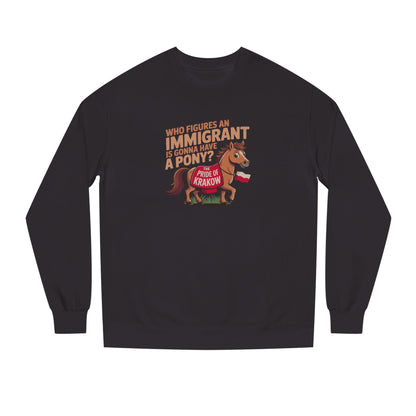 The Pride of Krakow — Seinfeld Retro Sweatshirt (Dark)