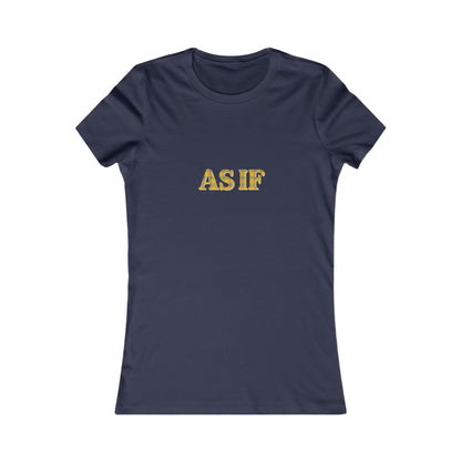 As If — Clueless Cher Horowitz Retro Women's Tee (Dark)