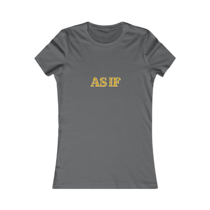 As If — Clueless Cher Horowitz Retro Women's Tee (Dark)