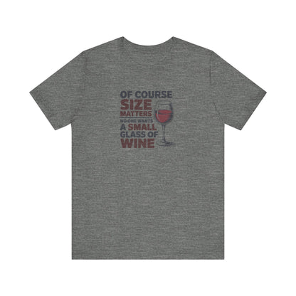 Big Glass Energy — Wine Lover Retro Tee (Light)