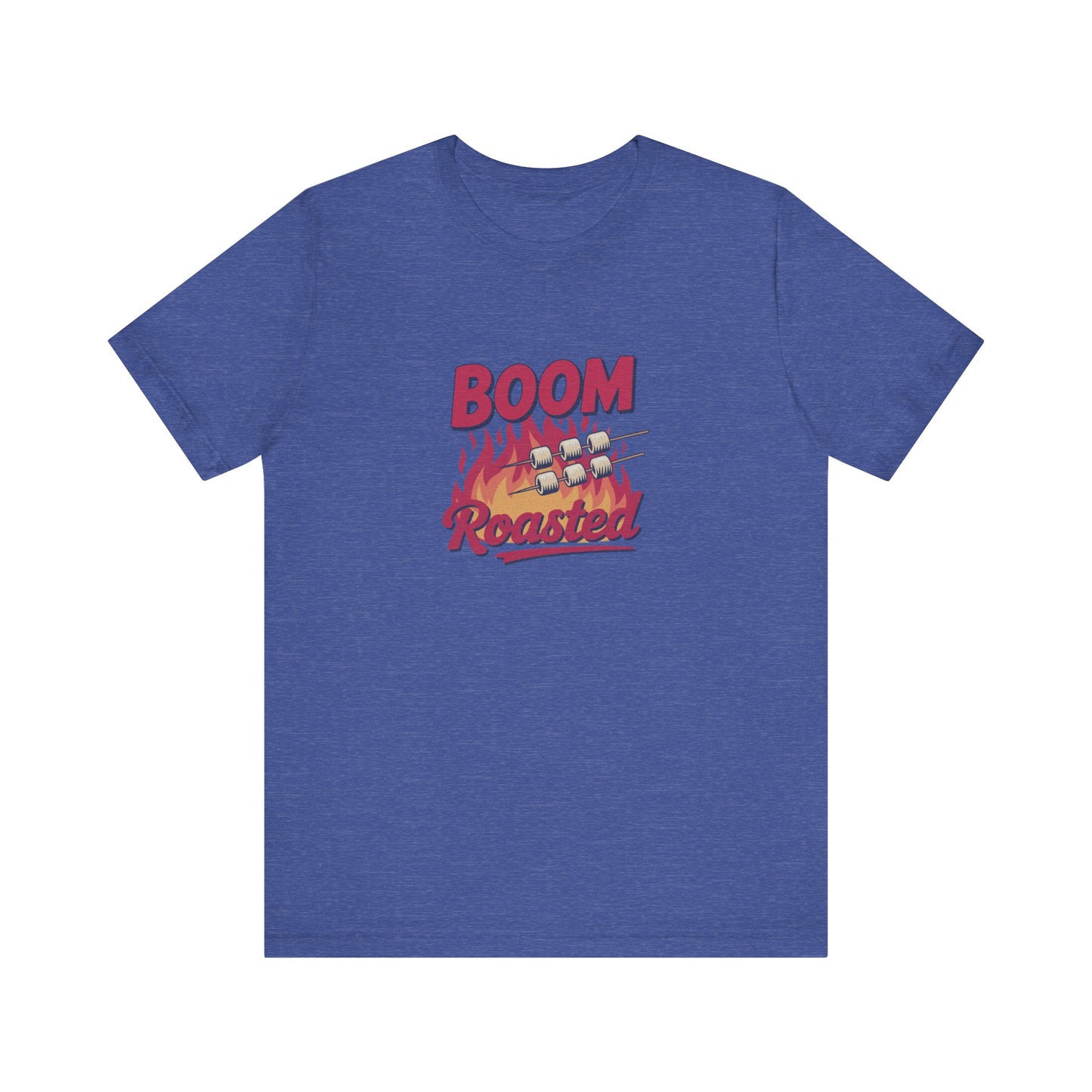 Boom, Roasted — Michael Scott Retro Tee (Dark)