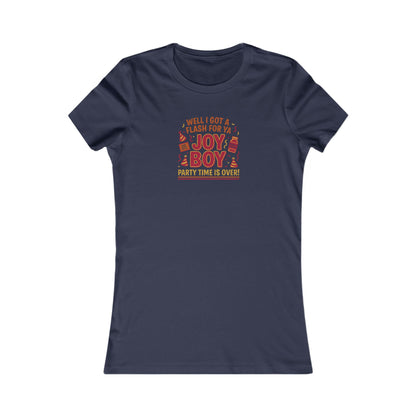 Joy Boy — Seinfeld Library Investigator Retro Women's Tee (Dark)