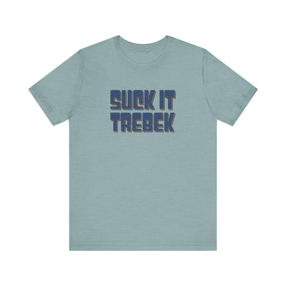 Suck It Trebek — SNL Celebrity Jeopardy Sketch Retro Tee (Light)