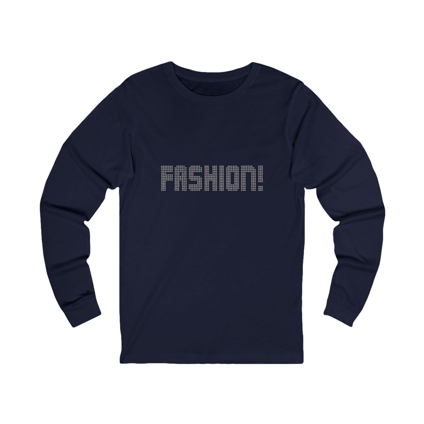 FASHION! — Psych Faux Rhinestones Long Sleeve (Dark)