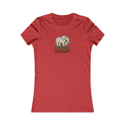Yankee Swap! Christmas Party — Michael Scott Retro Women's Tee (Light)