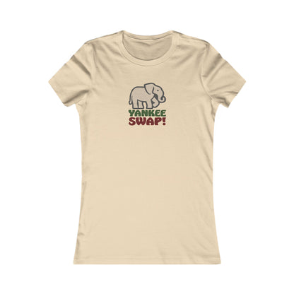 Yankee Swap! Christmas Party — Michael Scott Retro Women's Tee (Light)
