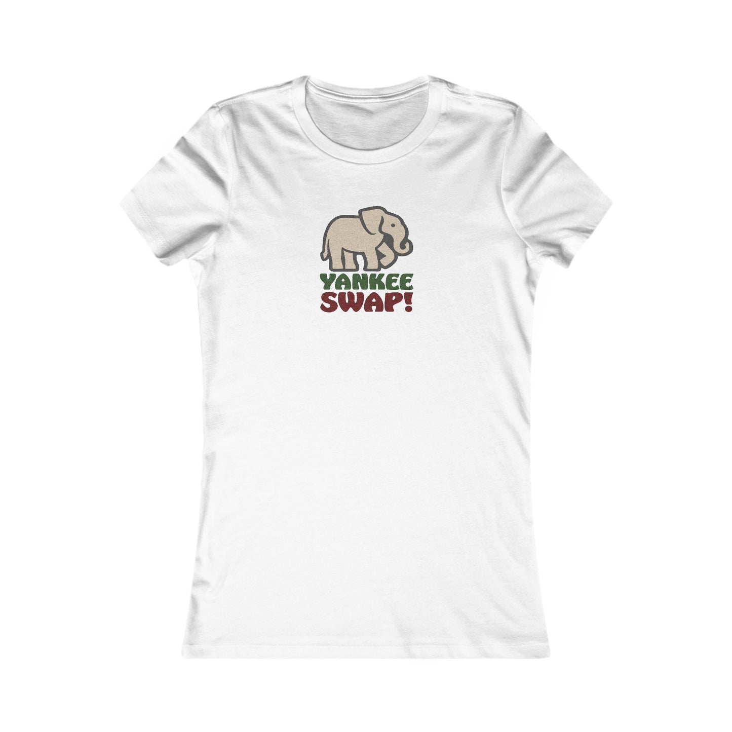 Yankee Swap! Christmas Party — Michael Scott Retro Women's Tee (Light)
