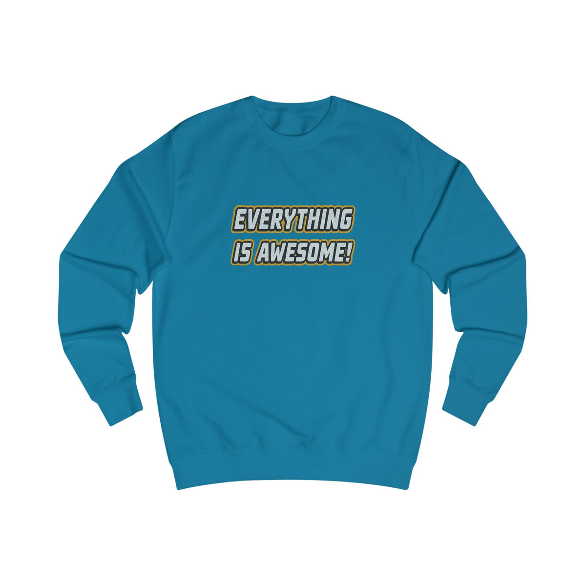 Everything is Awesome! — The LEGO Movie-Inspired Retro Sweatshirt (Light)