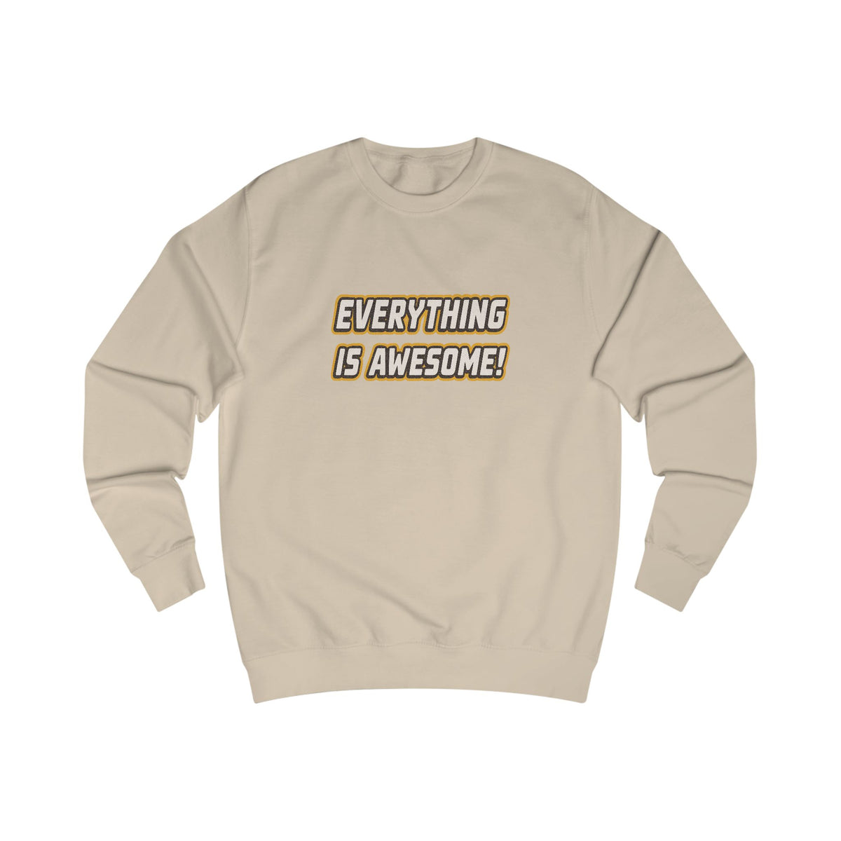 Everything is Awesome! — The LEGO Movie-Inspired Retro Sweatshirt (Light)
