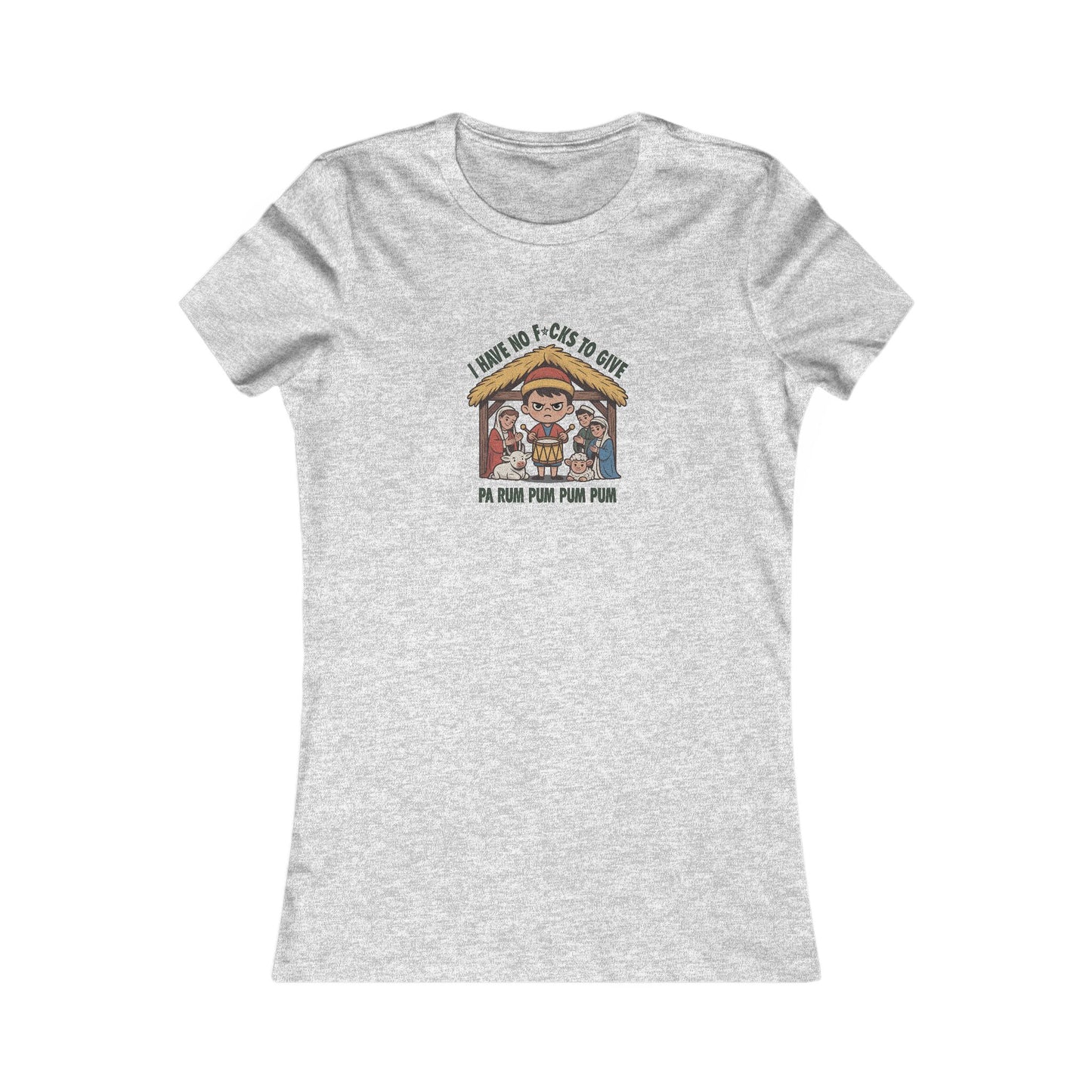 I Have No F*cks to Give — Little Drummer Boy Women's Tee (Light)