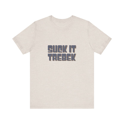 Suck It Trebek — SNL Celebrity Jeopardy Sketch Retro Tee (Light)