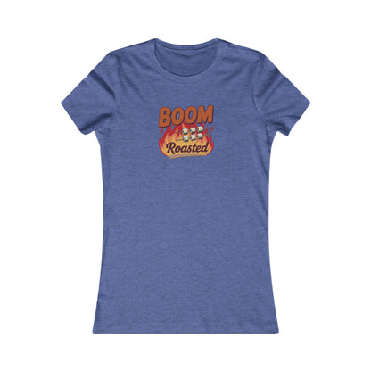 Boom, Roasted — Michael Scott Women's Tee (Dark)