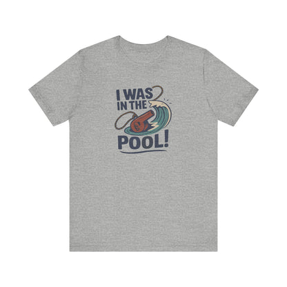 I Was in the Pool! — George Costanza Shrinkage Retro Tee (Light)