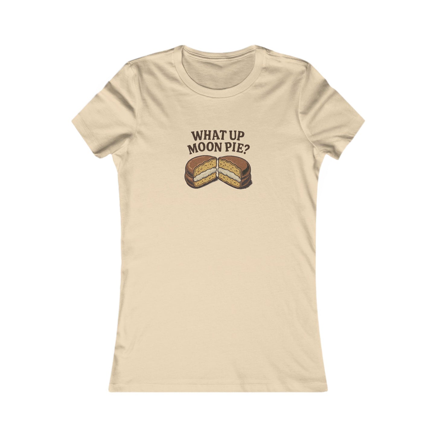 What Up, Moon Pie? — Big Bang Theory Women's Tee (Light)